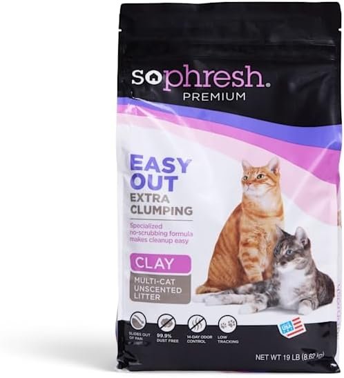 So Phresh by Petco Premium Easy Out Extra Clumping Cat Litter 19 lbs.