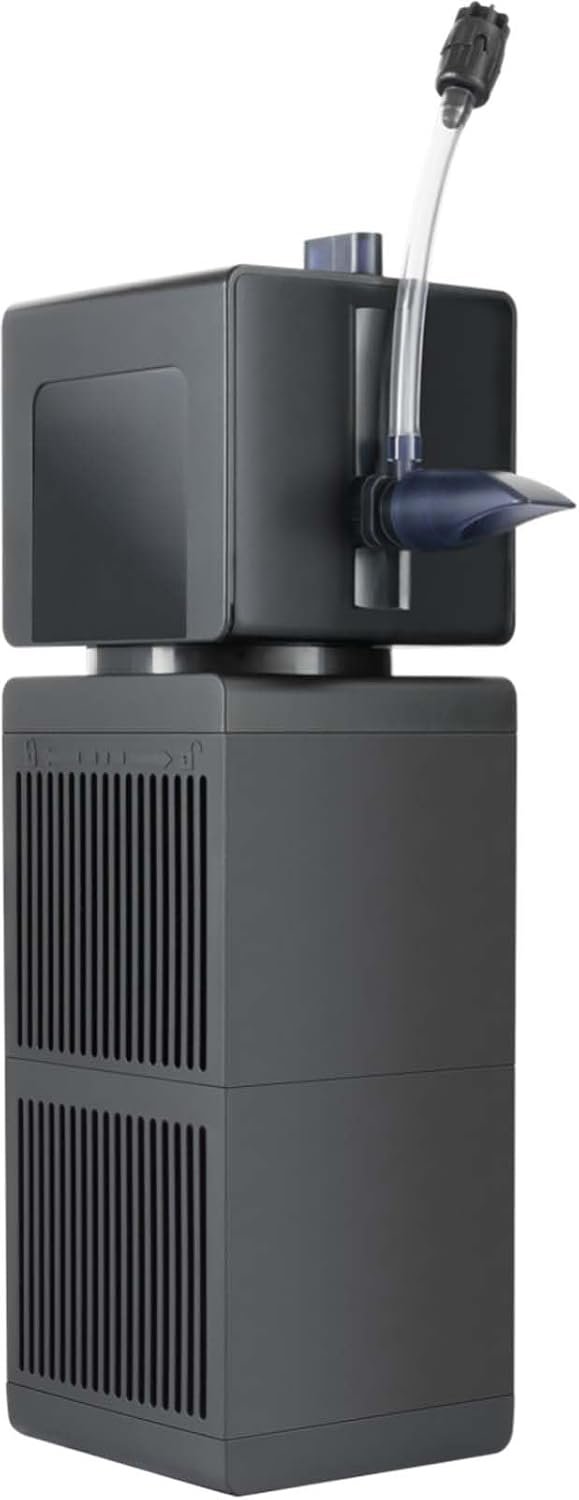 Sicce Shark PRO 700 Internal Aquarium Filter 190 GPH Submersible | Up to 53 Gallons | in-Tank Freshwater and Saltwater Application with Dual Removable Filter Cartridges | Fish Tank Turtle Terrarium