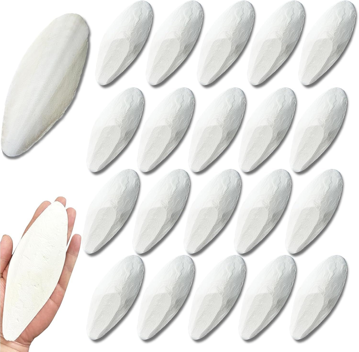 4.7-5.1” Cuttlebone for Parakeets Cuttlebone for Birds – Natural Cuttlefish Bone Bulk Chew Toy Bird Bites Calcium Stone for Canaries Tortoises,Snails,Reptiles,Parrots,Cockatiel