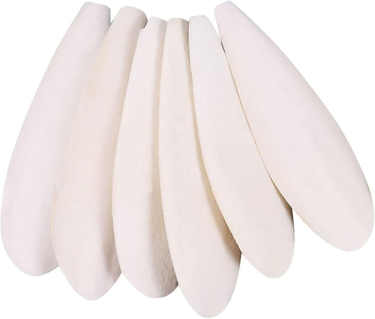 Natural Cuttlebone for Birds Parakeets Canaries Cockatiels Small Conures Mynahs Toucans African Greys All Parrots Snails Totoise (7-7.5 inch,6PCS)