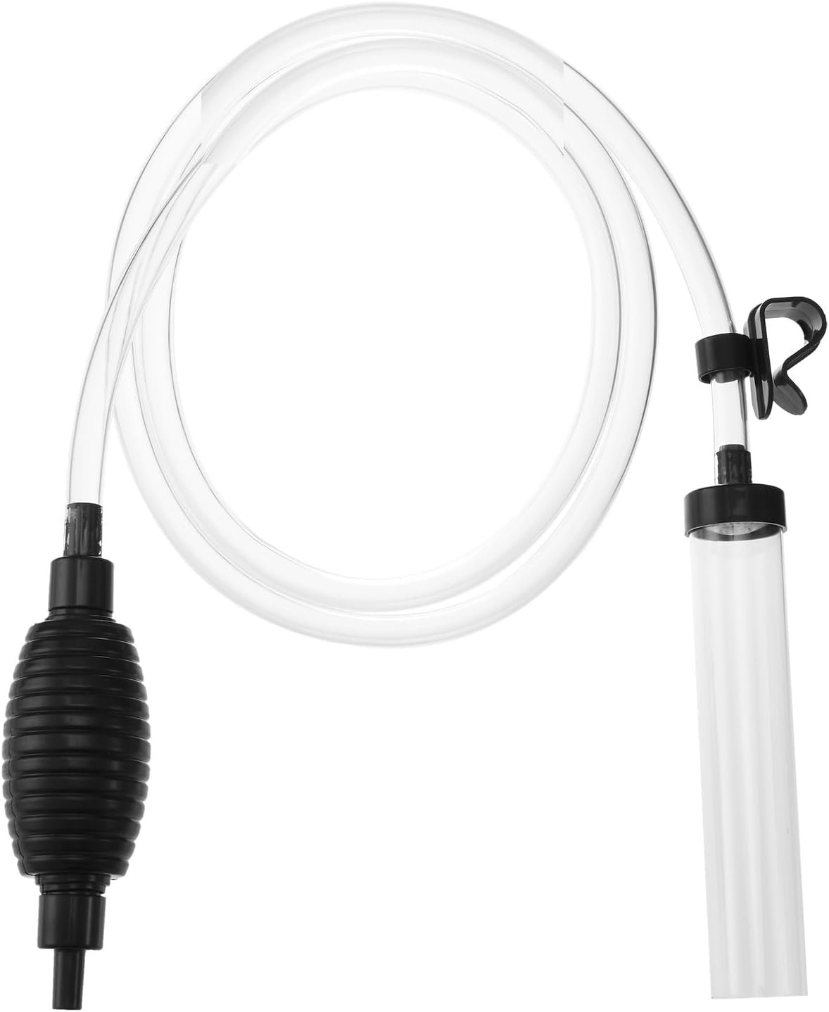 7ft Aquarium Siphon Vaccum Cleaner Fish Tank Water Changer for Cleaning Gravel & Sand