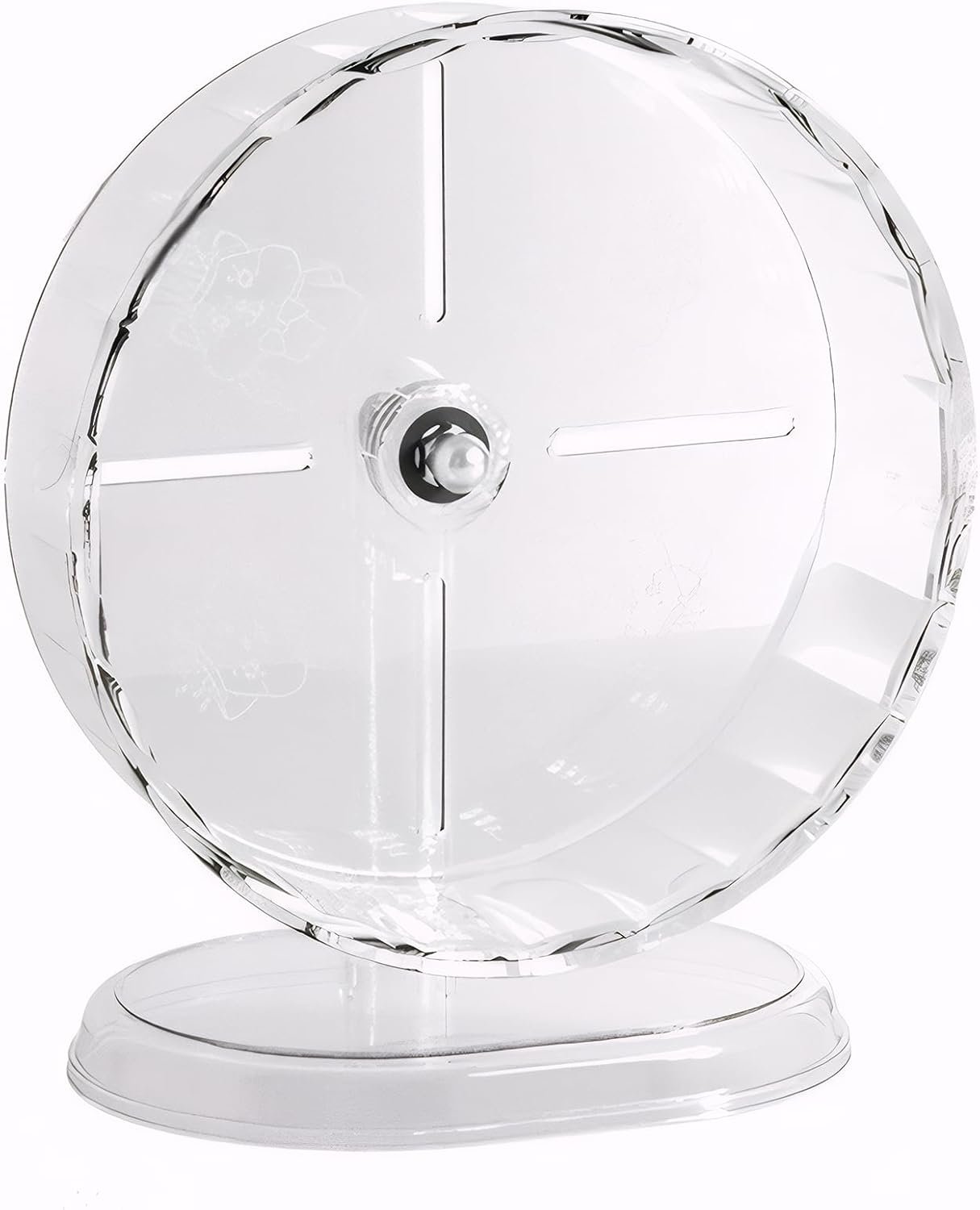 9.5in Large & Big Hamster Wheel (9.5inch) | Spacious 9.5 inch diameter prevents back bending. Silent bearing ensures quiet nights. Durable, easy to clean pet wheel