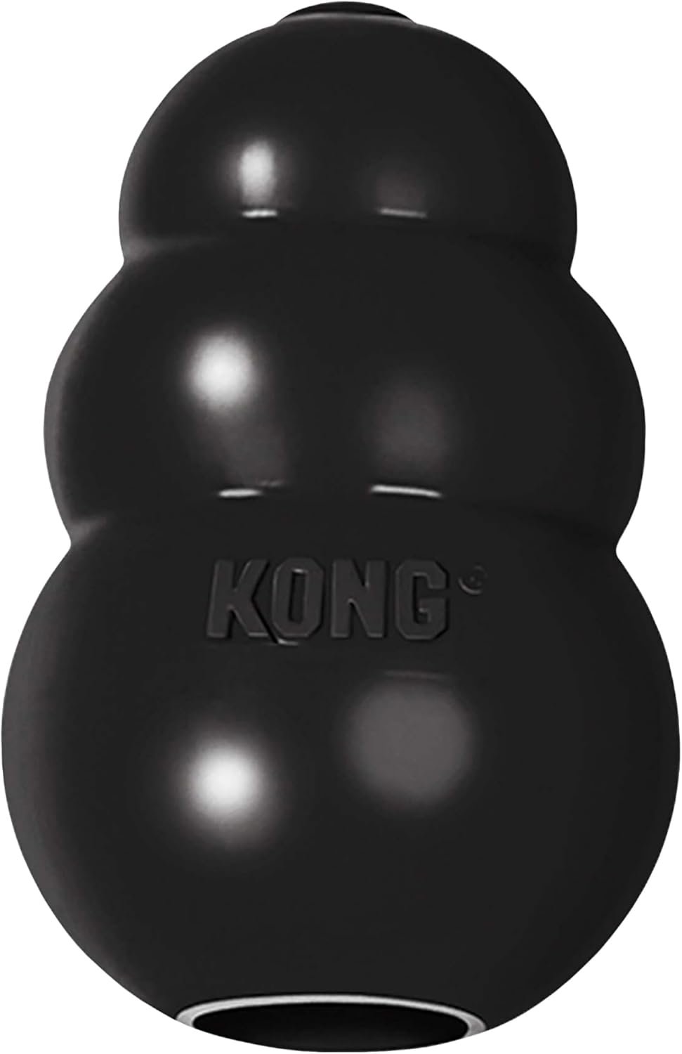 KONG Extreme Dog Toy, Durable Natural Rubber Chew, for Large Dogs | Treat-Filling Chew & Fetch Toy with Erratic Bounce, Made from KONG’s Most Durable Natural Rubber for Power Chewers