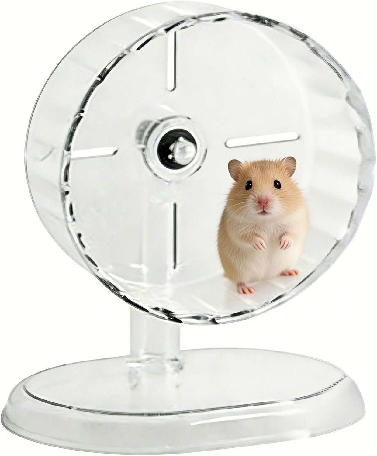 Super Silent Hamster-Wheel 7.1 Inch Exercise Hamster-Toys Enrichment | NonSlip | Spinning-Wheel Exercise | For Hamster Rat Mouse Cage | For Hedgehog Gerbil Chinchilla Guinea Pig
