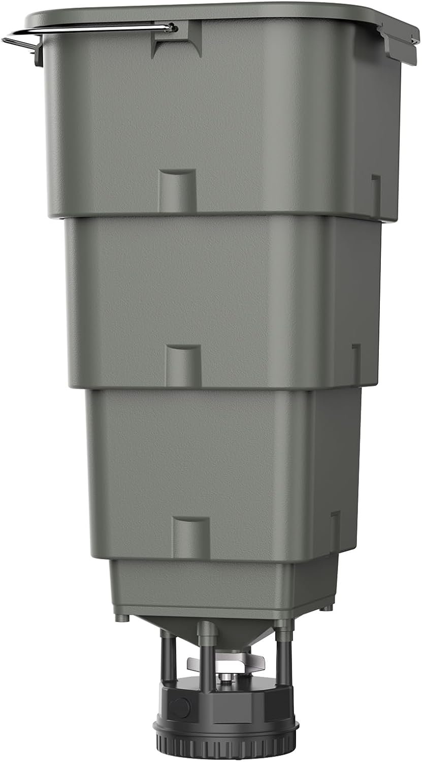 5 Gallon Hanging Deer Feeder with Programmable Digital Timer (4 Feed Times) | Automatic Game Feeder，Easy Installation,Batteries Not Included