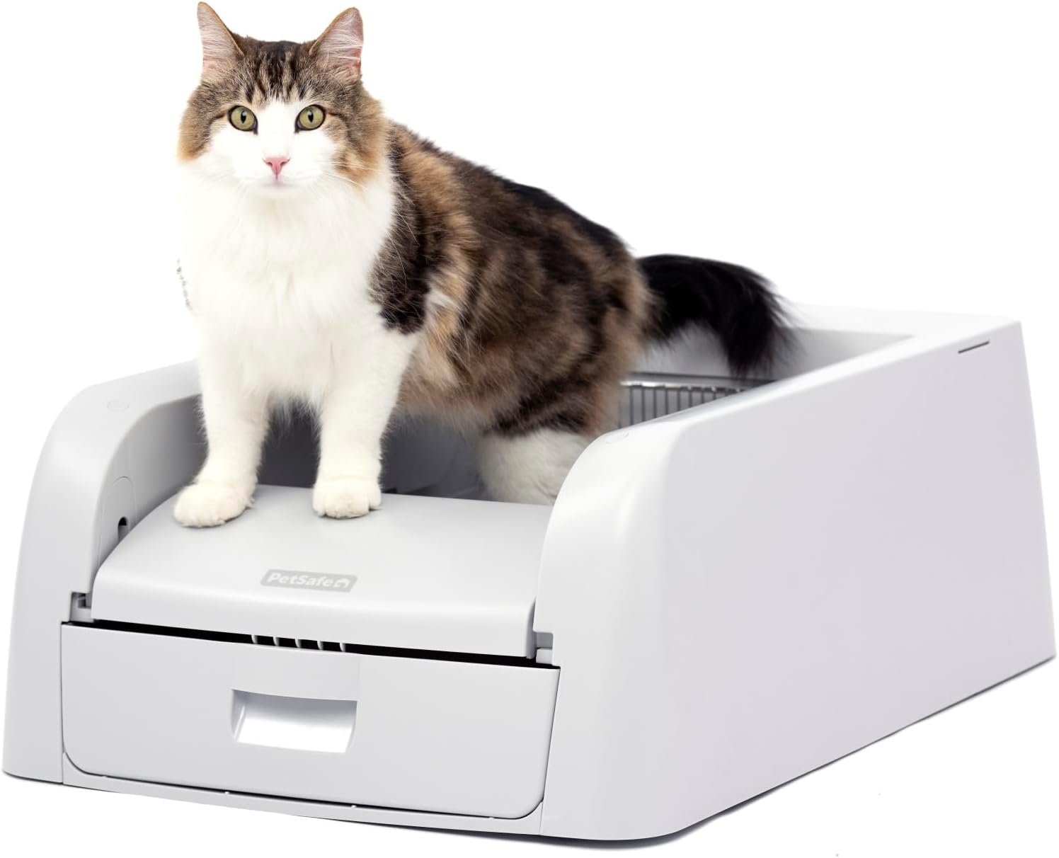 PetSafe ScoopFree Clumping Self-Cleaning Cat Litter Box, Automatic | Auto-Rakes Clumping Litter, Locks Away Odors, Empty Waste Bin Weekly, Ideal for Single or Multi-Cat Homes