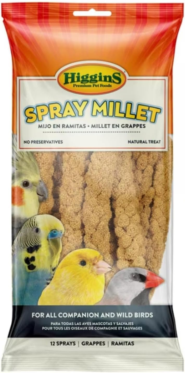 Higgins Pet Food HS60004 Sunshine Spray Millet – 12 Count