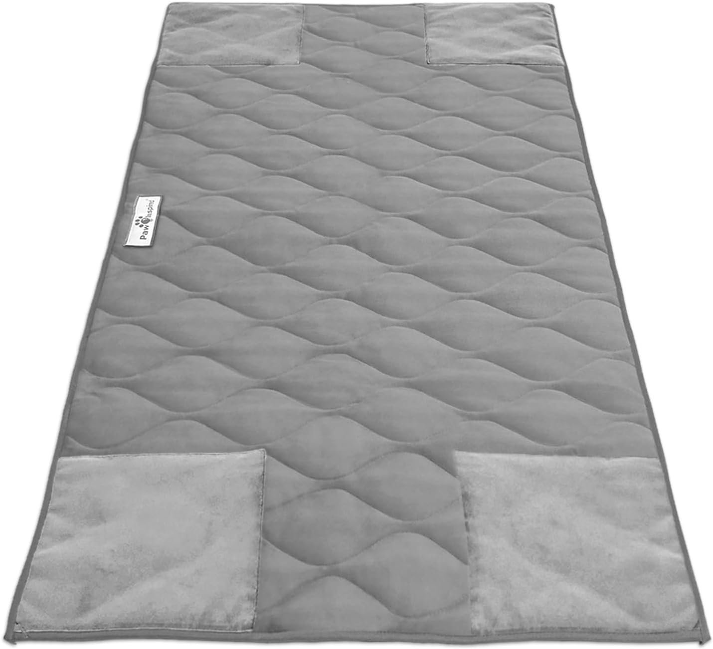 Paw Inspired PopCorner Washable Fleece Cage Liners, Midwest, Gray | Reinforced Corners, Super Absorbent Mat, Bedding, Waterproof Bottom, Guinea Pigs, Ferrets, Rabbits, Hamsters, Small Animals