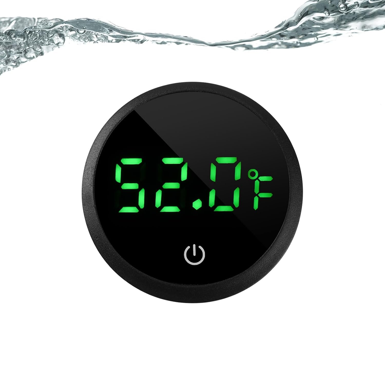 Aquarium Thermometer Digital Fish Tank Thermometer with Spare Battery | Highly Accurate,Led Display,Stickable Fish Tank Temperature Gauge for Betta Axolotl Turtle Tank