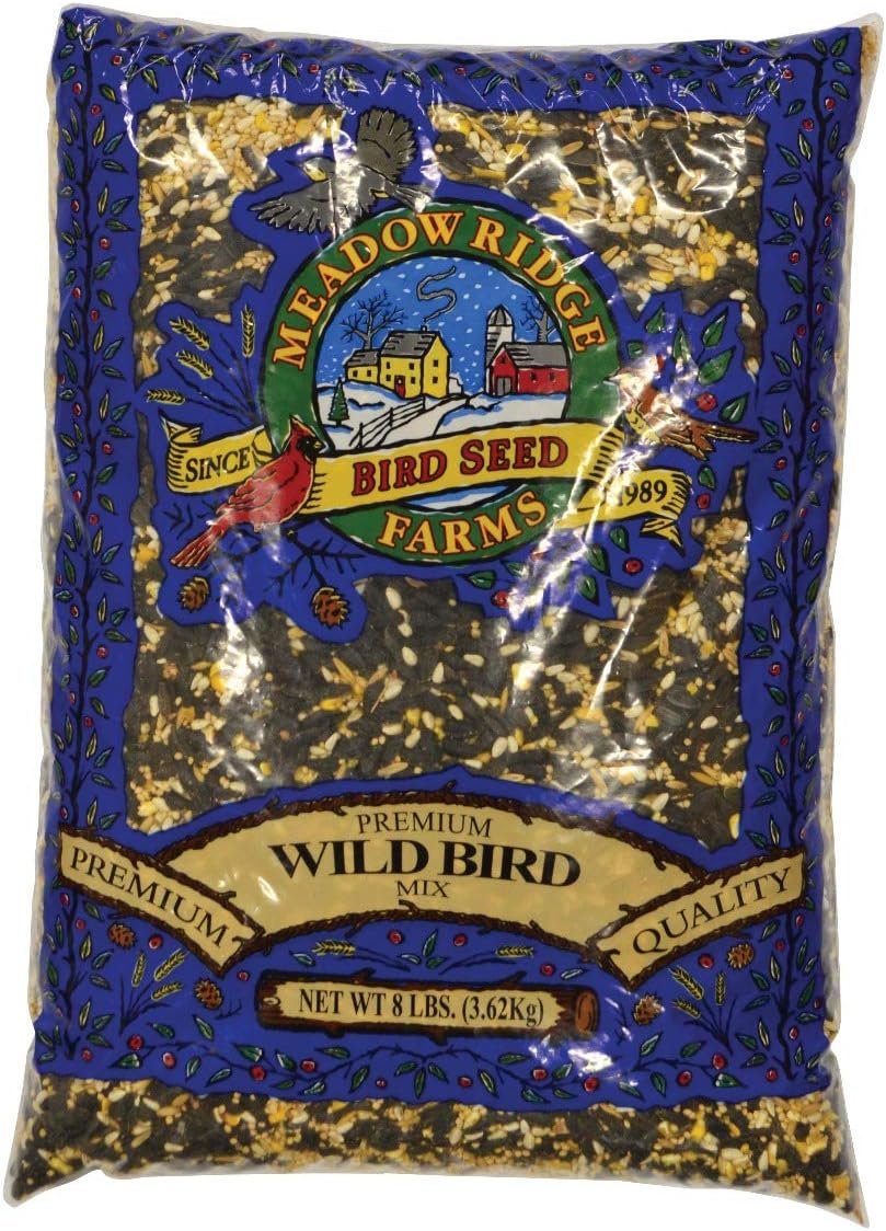 Premium Wild Bird Seed Mix, 8-Pound Bag