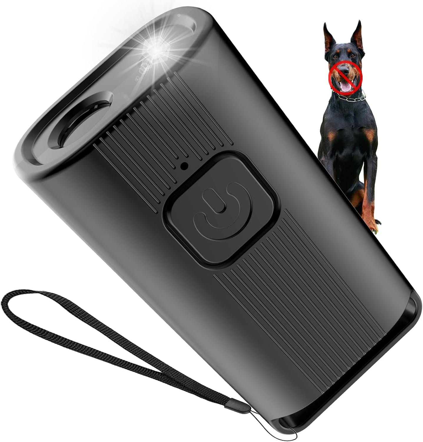 Mini Ultrasonic Dog Bark Deterrent Device – Stop Dog Barking Device for Own or Neighbor’s Dog, Rechargeable Anti Barking Dog Trainer Portable Stop Barking Pet Training Tool