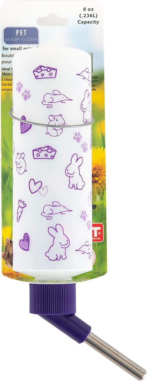 Lixit Corporation SLX0340 All Weather Hamster Water Bottle, 8-Ounce (671020)