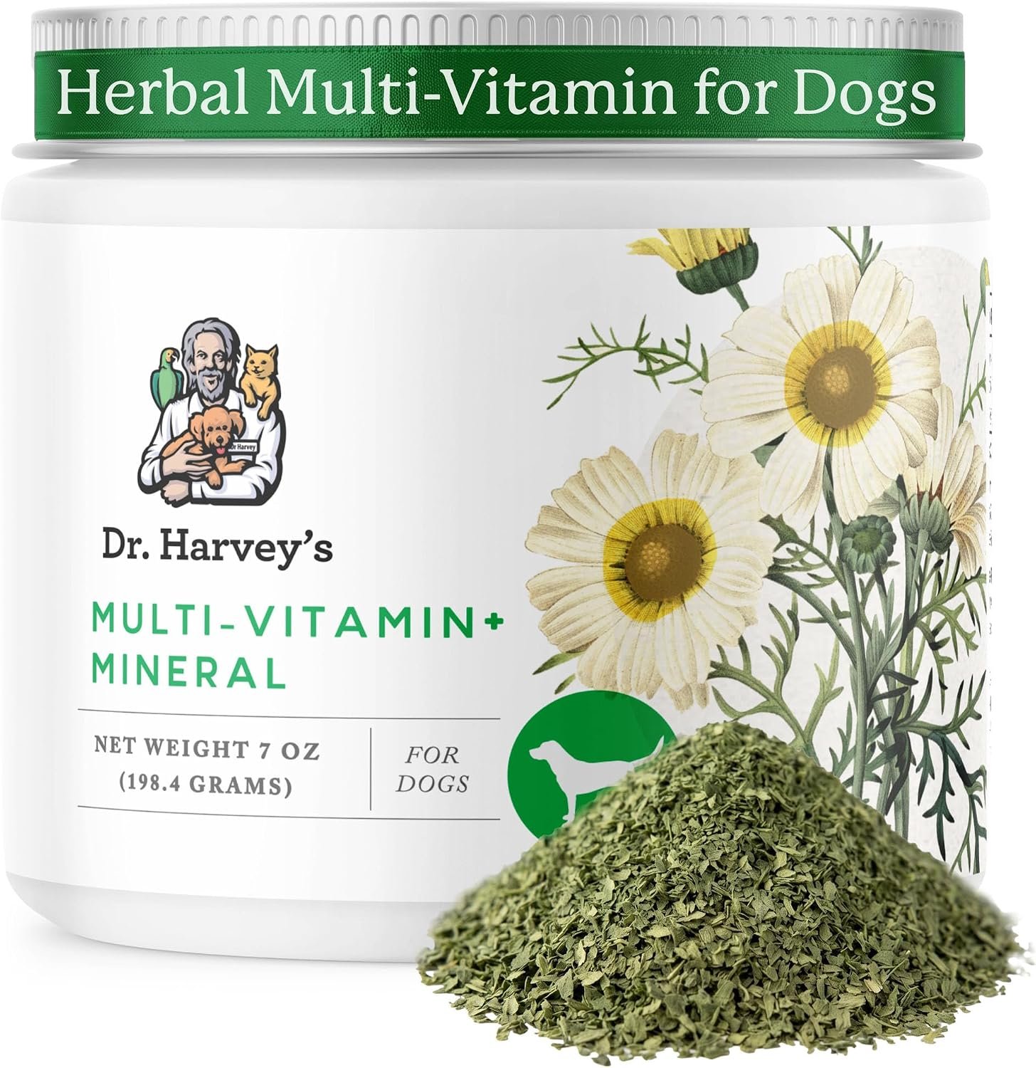 Dr. Harvey’s Herbal Multi-Vitamin and Mineral Supplement for Dogs (7 Ounces)