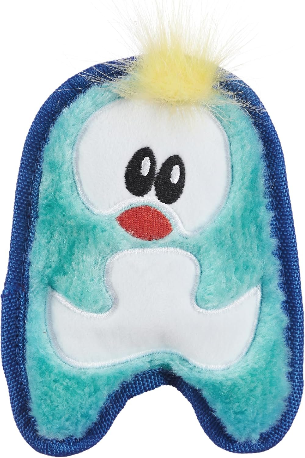Outward Hound Durablez Minis – Squeaky Plush Dog Toy, No Stuffing for Less Mess, Interactive & Tough, Jumbo Squeaker, Puppies & Small Dogs, Penguin, 6.3″