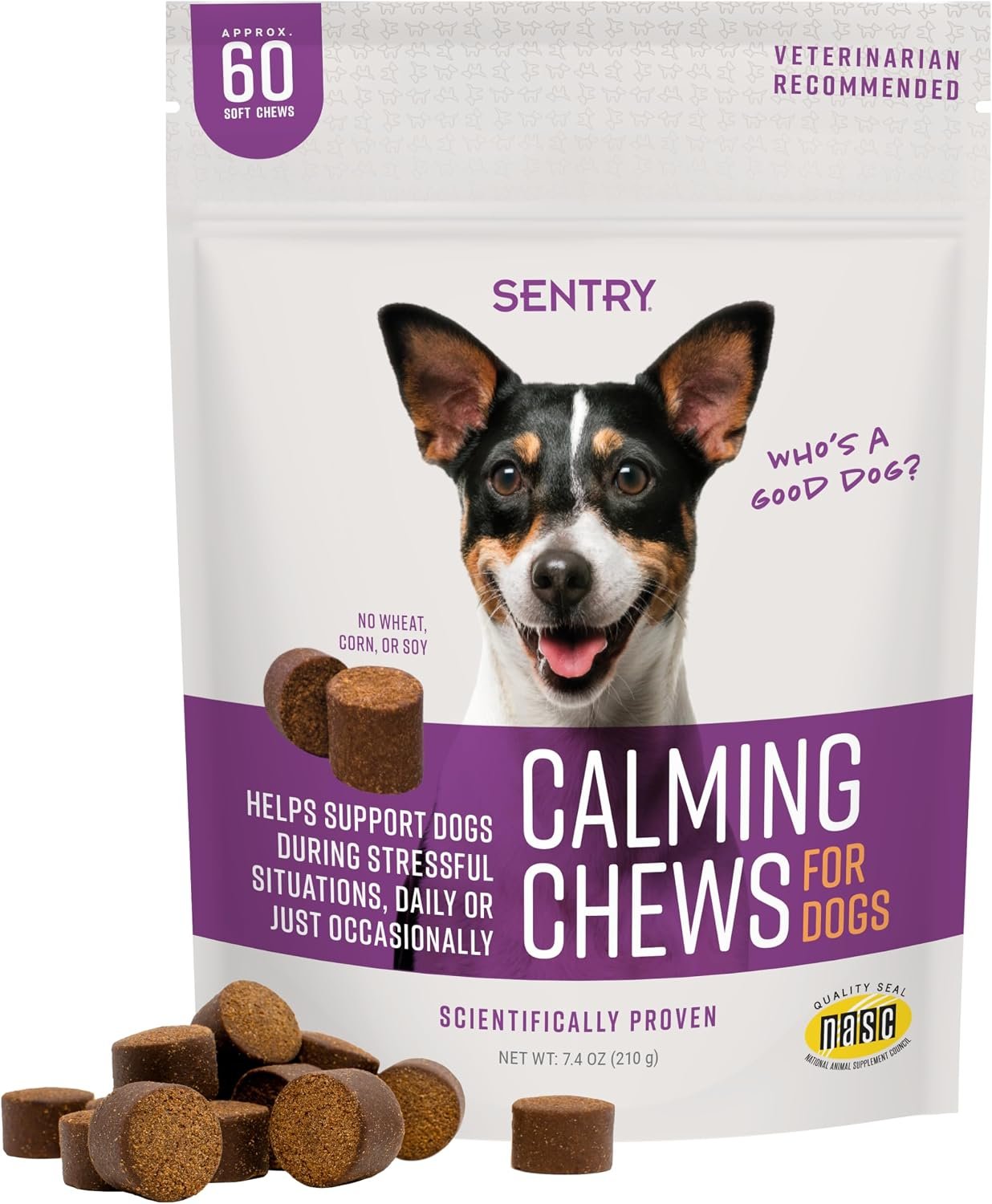 Sentry Calming Chews for Dogs,