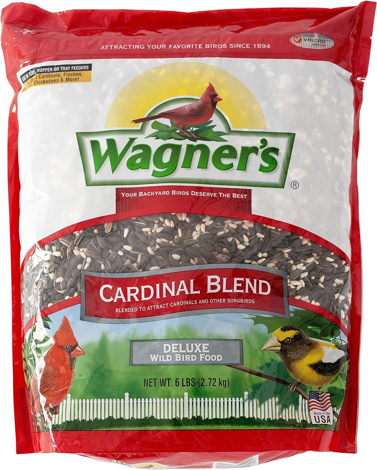 Wagner’s 62032 Cardinal Blend Wild Bird Food, 6-Pound Bag